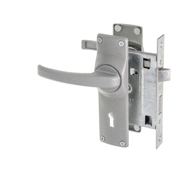 M1E40 - 3 Lever Lockset Satin Chrome -M1E40_A_L_T